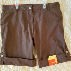 Weatherproof Garment Company 14 Shorts Brown
